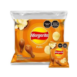 PAPA FRITA MARGARITA 12X25 GRS POLLO