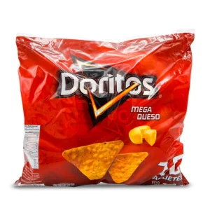 / PASABOCA DORITOS MEGAQUESO 10X34 GRS