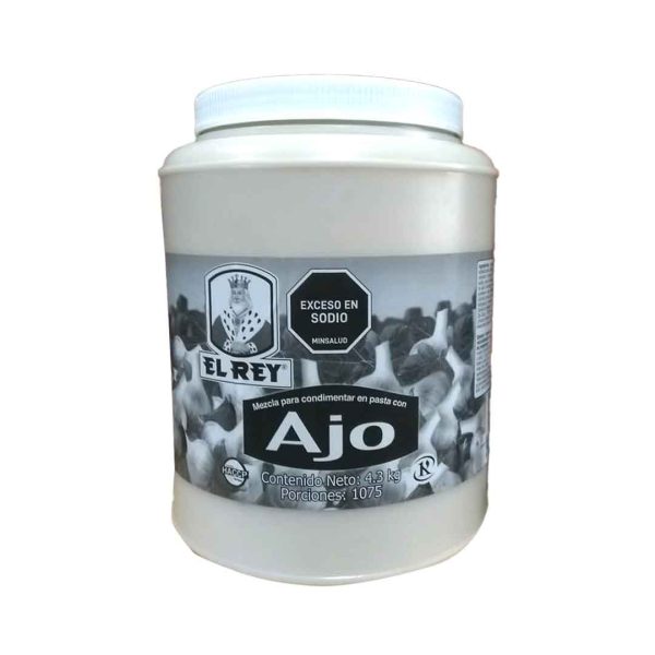 PASTA DE AJO EL REY 4300 GRS INSTITUCIONAL