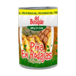 PIÑA EN RODAJAS 600 GRS