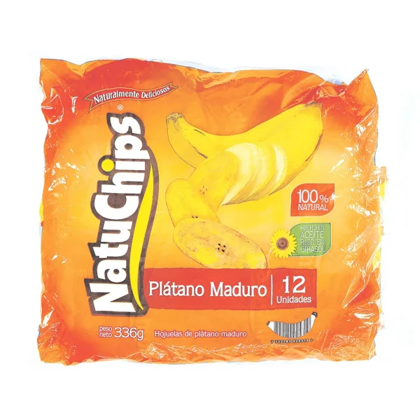 TAJADITAS NATUCHIPS 12 X 28 GRS MADURO (ENC)