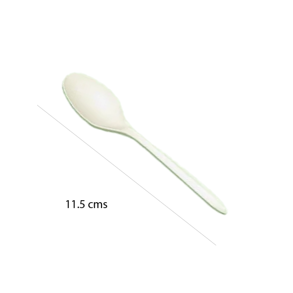 CUCHARA MINI BIODEGRADABLE ECOGREEN X50 UDS NATURAL DWFS-11