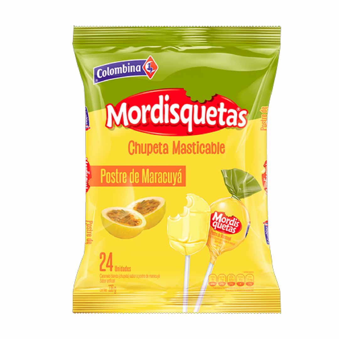 BOMBON YOGUETA MORDISQUETA X24 UNDS SURTIDO (ENC)