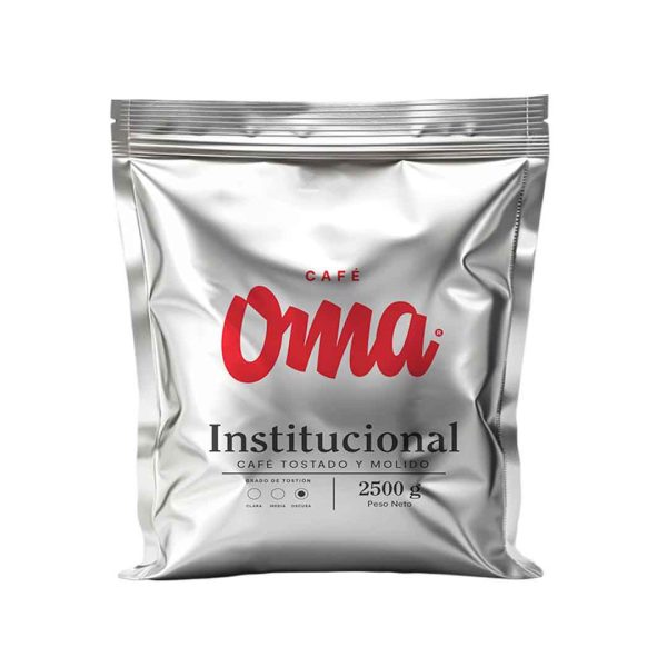 CAFE OMA 2500 GRS MOLIDO LINEA INSTITUCIONAL