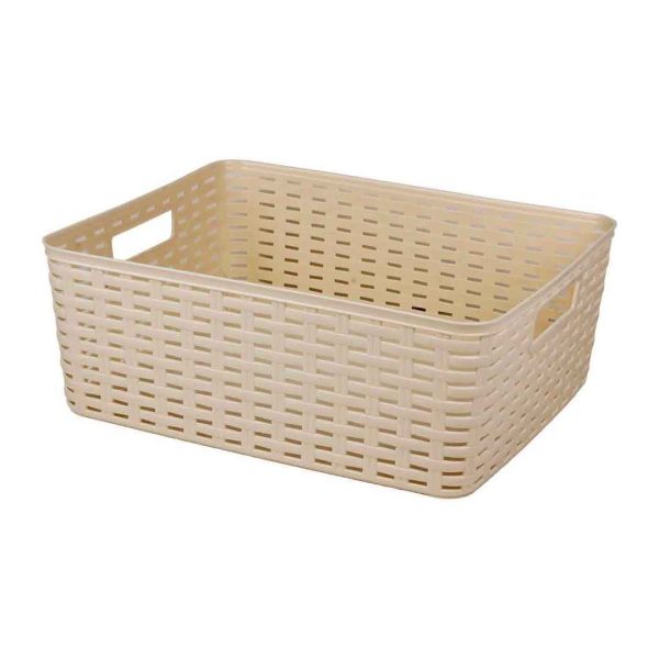 CAJA PLASTICA TEJIDA (29X21X10)