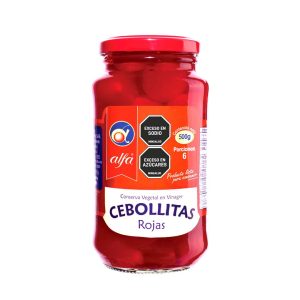 CEBOLLITAS ROJAS ALFA 500 GRS