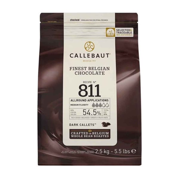 CHOCOLATE SEMIAMARGO 811 CALLEBAUT 2500 GRS (3938) (ENC)