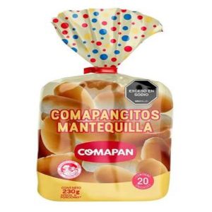 PANCITOS MANTEQUILLA COMAPAN 20X230 GRS (ENC)
