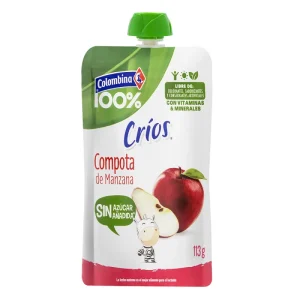 COMPOTA CRIOS COLOMBINA 113 GRS DP MANZANA (ENC)