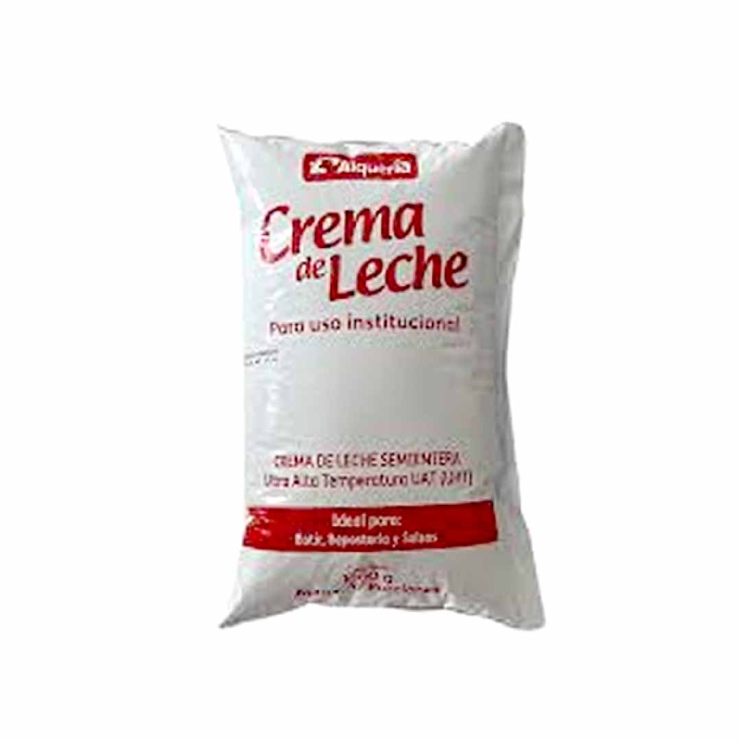 CREMA DE LECHE UHT ALQUERIA 1000 GRS INSTITUCIONAL