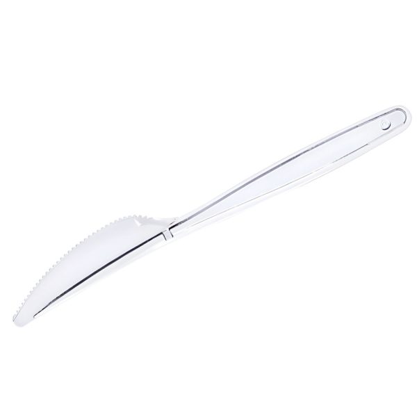 CUCHILLO X100 UNDS GRANDE TRANSPARENTE DE LUJO