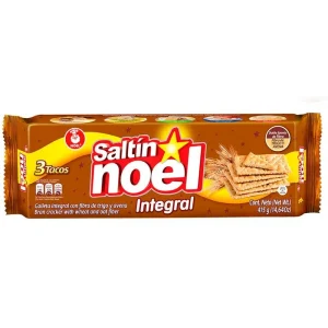 GALLETA SALTIN NOEL 415 GRS TRI TACO INTEGRAL (1554) (ENC)