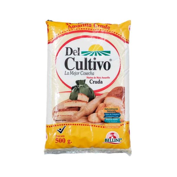 HARINA DE MAIZ 500 GRS AMARILLA CRUDA