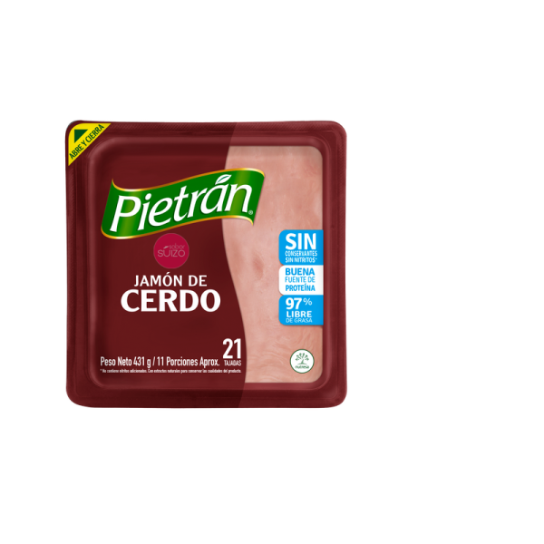 JAMON DE CERDO PIETRAN 431 GRS (ENC)