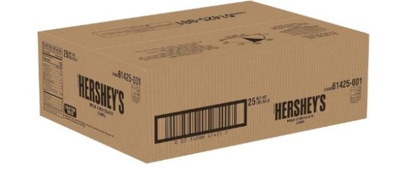MINI CHIPS DE CHOCOLATE HERSHEY´S CAJA X 11.340 GMS (ENC)