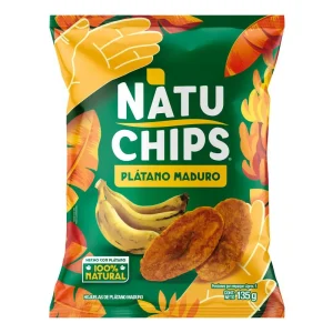 TAJADITAS NATUCHIPS X 135 GRS MADURO (ENC)