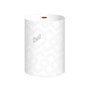 TOALLA DE MANOS SCOTT 2X200 MTS 30241002 ROLLO FLUJO CENTRAL HS BLANCA
