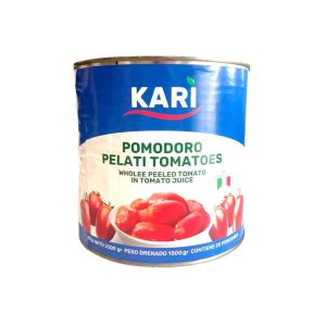 TOMATE ENTERO PELADO KARI 2500 GR