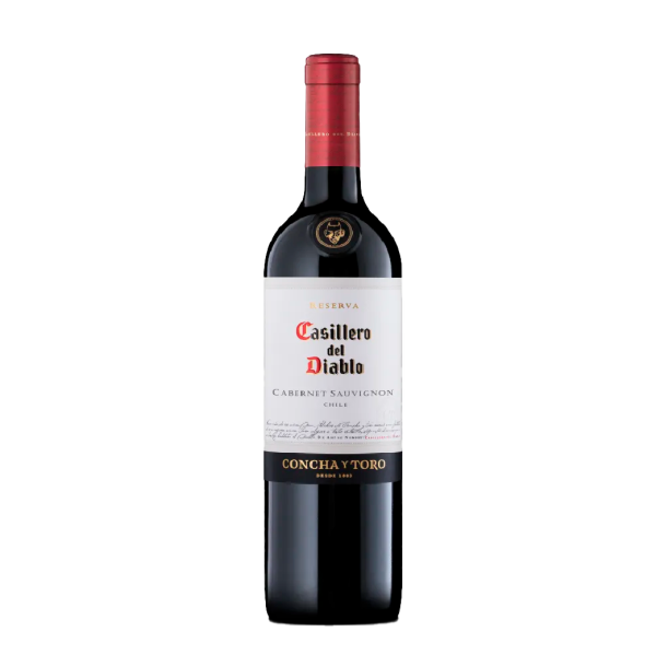 VINO TINTO CABERNET SAUVIGNON CASILLERO DEL DIABLO 750 CC