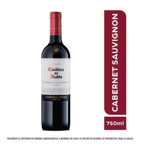 VINO TINTO CASILLERO DEL DIABLO X 750 CC CABERNET SAUVIGNON (ENC)