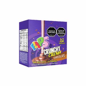 CREMA CRUNCHY FLIPS 12X27 GRS CHOCOLATE