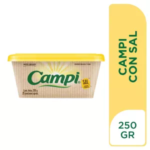 MARGARINA CAMPI 250 GRS CON SAL