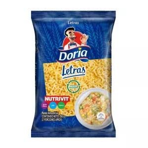 PASTA DORIA 250 GRS LETRAS