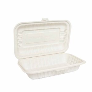 PORTACOMIDA BIODEGRABABLE ECOGREEN SIN DIV CJ1 X20 UDS ESTANDAR NATURAL DWFH-01