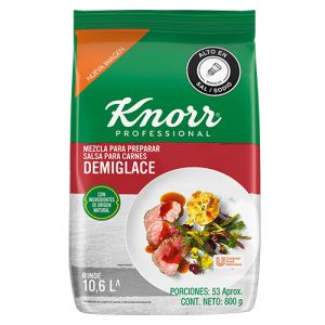 SALSA DEMI GLACE KNORR 800 GRS INSTITUCIONAL
