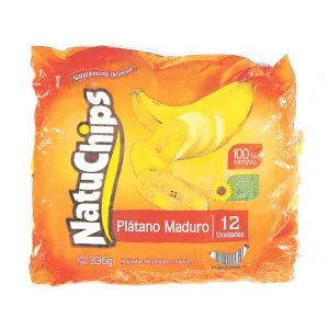 TAJADITAS NATUCHIPS 12 X 28 GRS MADURO
