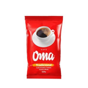 CAFE OMA TOSTADO MOLIDO 250 GRS TRADICIONAL