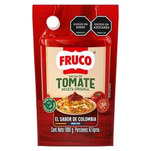 SALSA DE TOMATE FRUCO 1000 GRS DOY PACK