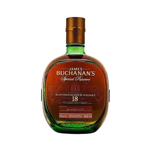 WHISKY BUCHANANS 750 CC 18 YEARS ESPECIAL 2007