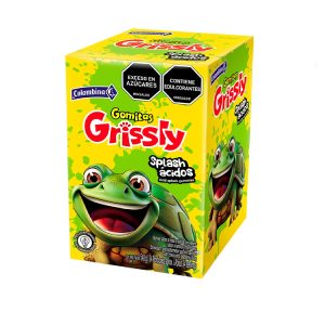 GOMAS GRISSLY 100X4.8 GRS SPLASH ACIDO (ENC)