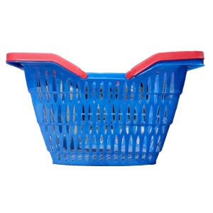 CANASTA PLASTICA MERCADO CON MANIJAS (39X29X23)