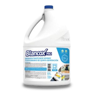 DESINFECTANTE BASE AMONIO CUARTERNARIO BLANCOX 3800 CC