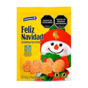 GALLETA NAVIDENA 130 GRS BOLSA (20222)
