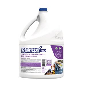 LIMPIADOR DESINFECTANTE MULTISUPERFICIES BLANCOX 3800 CC LAVANDA