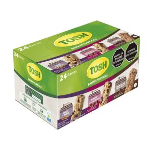 BARRA DE CEREAL TOSH 24X23 GRS SURTIDO (ENC)