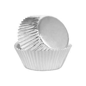 CAPACILLOS X100 UNDS NO 4 PLATEADO