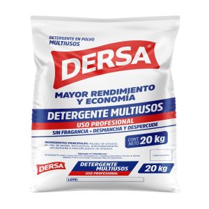 JABON DETERGENTE DERSA AS 20 KILOS CORRIENTE A GRANEL INSTITUCIONAL