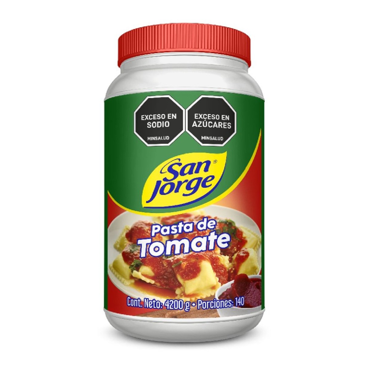 PASTA DE TOMATE SAN JORGE 4200 GRS INSTITUCIONAL (ENC)
