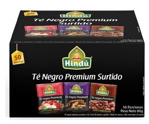 TE NEGRO HINDU PREMIUM 50X80 GRS