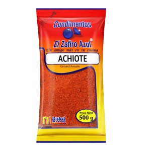 ACHIOTE EL ZAFIRO AZUL 500 GRS MOLIDO
