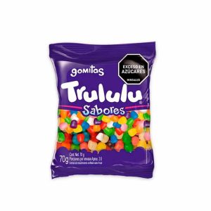 GOMAS TRULULU 70 GRS SURTIDAS